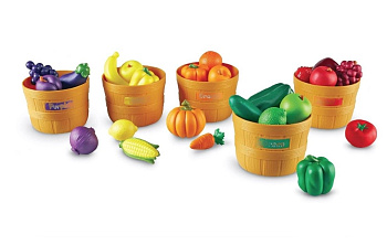 Игровой набор Овощи и фрукты. Большая сортировка