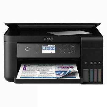 МФУ струйное EPSON L6160 "3 в 1", А4, 33 стр./мин (ч/б), 20 стр./мин (цвет.), ДУПЛЕКС, сетевая карта, C11CG21404