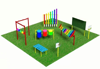 Творческая Музыкальная площадка (комплект Эконом)