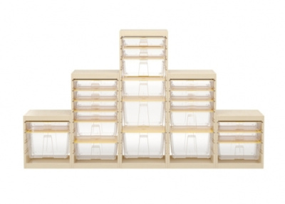 Игровой модуль из 5 секций с системой хранения