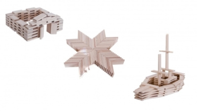 Наборы для конструирования Брусочки (3 шт.)