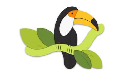 Настенная декорация Тукан